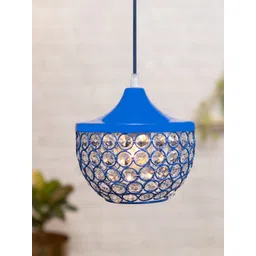 Homesake Blue Textured hanging Ceiling Lamps-picture-21