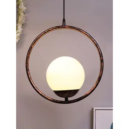 Homesake Copper-Toned & Copper-Toned Ceiling Lamp-picture-31