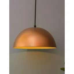 Homesake Copper-Toned Metallic Ceiling Lamp-picture-29