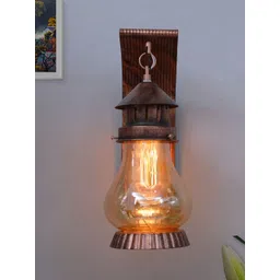 Homesake Copper-Toned  Wall Lantern-picture-21