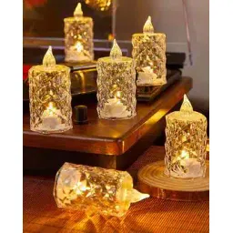homesake Flameless Crystal Candle  Diamond-Shape Candle -picture-46