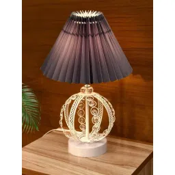 Homesake Grey Metal Table Lamp-picture-19