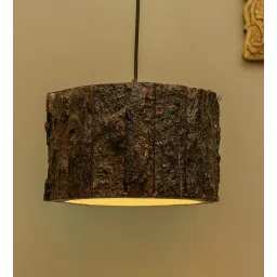 homesake Inky Brown Wood Hanging Light-picture-36