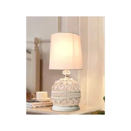 Homesake Modern Small Crystal Table Lamp White-picture-13