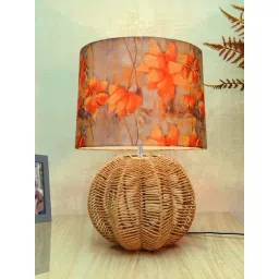 Homesake Multicolor Raffia Table Lamp-picture-45