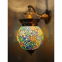 Homesake Multicoloured Self Design Classic Country Pendant Light-picture-28
