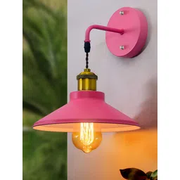 Homesake Pink Metal Abstract Shaped Shaped Wall Lamp-picture-39