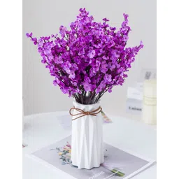 Homesake Purple & Brown Gypsophila Artificial Flowers-picture-30