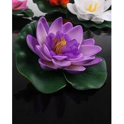 homesake Set of 6 Artificial Floating Lotus Flowers-picture-34