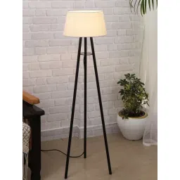 Homesake White & Black Metal Tripod Floor Lamp - Set of 1-picture-38