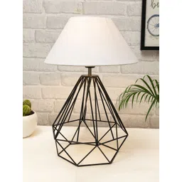 Homesake White & Black Solid Metal Table Lamps-picture-33