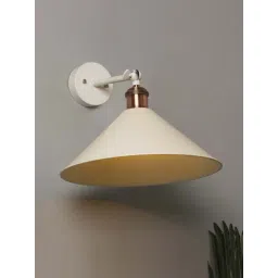 Homesake White Edison Barn Cone Shade Wall Lamp - Set of 1-picture-31