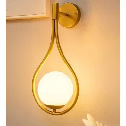 Maurice Gold Metal Wall Sconces by Homesake-picture-25