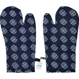 homestic by kuber industries Blue Polyester Kitchen Linen Set-picture-14