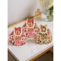 homestic By Kuber Industries Women Multicolor Potli-picture-19