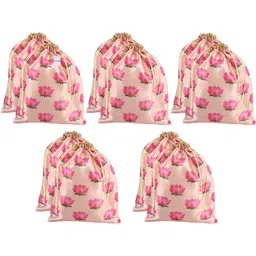 homestic By Kuber Industries Women Yellow Potli-picture-21