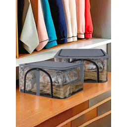 HOMESTIC Grey Set of 2 Regular Multi-Utility Organisers-picture-18