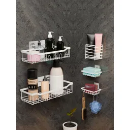 HOMESTIC Unisex White Metal Hooks and Holders-picture-14