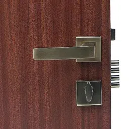 Homexpert Rose LB-10001 Stainless Steel Antique Brass Finish Cylindrical Plate One Side Key Mortise Door Lock Set-picture-30