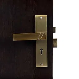 Homexpert Sierra Stainless Steel Antique Brass Finish 6 Lever Heavy Duty Mortise Door Lock Set-picture-12