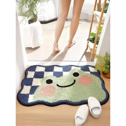 Homio Green & Blue Anti-Slip 2000GSM Bath Rug-picture-41
