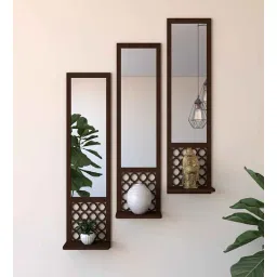 homscape (Set of 3) Designer Moroccan Long Wall Mirror-picture-31