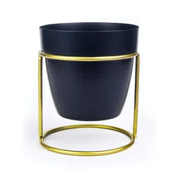 Homspurts Black Oval Planter image 2