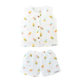 Honcho Baby Printed Organic Cotton Sleeveless Top-picture-14