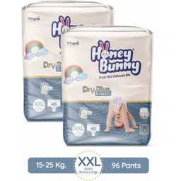 honey bunny Baby Diaper Pants Super Soft Dry Plus 12 Hour protection - XXL - XXL-picture-33