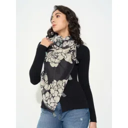 Honey by Pantaloons Black Printed Scarf-picture-27