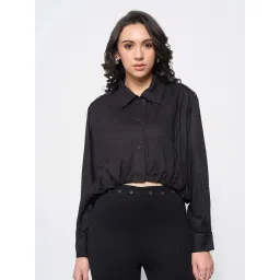 Honey By Pantaloons Black Relaxed Fit Shirt-picture-11