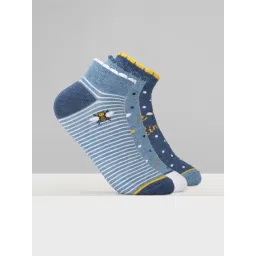 Honey by Pantaloons Blue Socks - Pack of 3-picture-38
