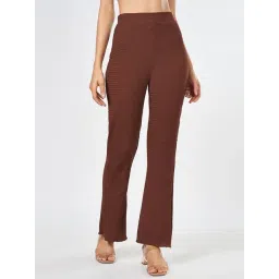 Honey by Pantaloons Brown Solid Trousers-picture-48