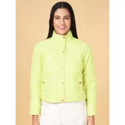 Honey by Pantaloons Green Comfort Fit Puffer Jacket-picture-41