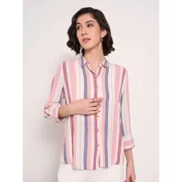 Honey by Pantaloons Multicolored Striped Shirt-picture-45