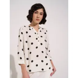 Honey By Pantaloons Off White Regular Fit Shirt-picture-44