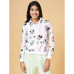 Honey by Pantaloons Pink Cotton Printed Sweatshirt-picture-14