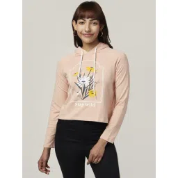 Honey by Pantaloons Pink Cotton Printed Sweatshirt-picture-32