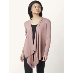 Honey by Pantaloons Pink Full Sleeves Shrug-picture-22