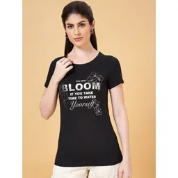 Honey by Pantaloons Regular Fit Typography Printed Round Neck Cotton T-Shirt-picture-28