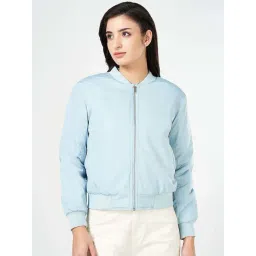 Honey by Pantaloons Turquoise Plain Jacket-picture-46