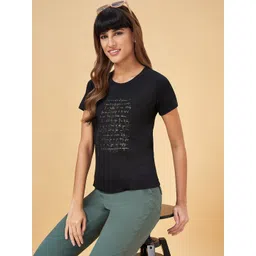 Honey by Pantaloons Typography Printed Pure Cotton Casual T-shirt-picture-29