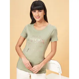 Honey by Pantaloons Typography Printed Pure Cotton Casual T-shirt-picture-27