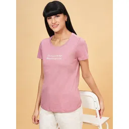 Honey by Pantaloons Typography Printed Pure Cotton T-shirt-picture-23