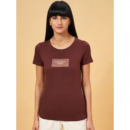 Honey by Pantaloons Typography Printed Round Neck Cotton Casual T-shirt-picture-17