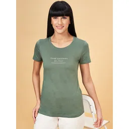 Honey by Pantaloons Typography Printed Round Neck Cotton T-shirt-picture-10