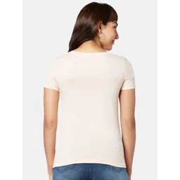 Honey by Pantaloons Typography Printed Round Neck Cotton T-shirt image 3