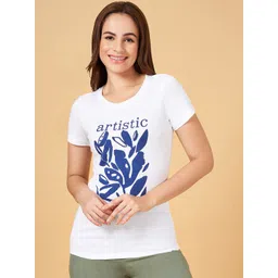 Honey by Pantaloons Typography Printed Round Neck Short Sleeves Cotton T-shirt-picture-24