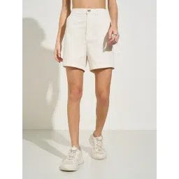 Honey By Pantaloons White Cotton Regular Fit Shorts-picture-20