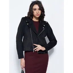 Honey by Pantaloons Women Biker Jacket-picture-33